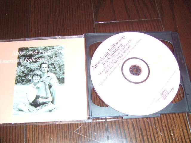 ♪輸入盤 レア盤 2枚組 American Folk Songs for Children / Peggy & Mike Seeger ♪_画像4