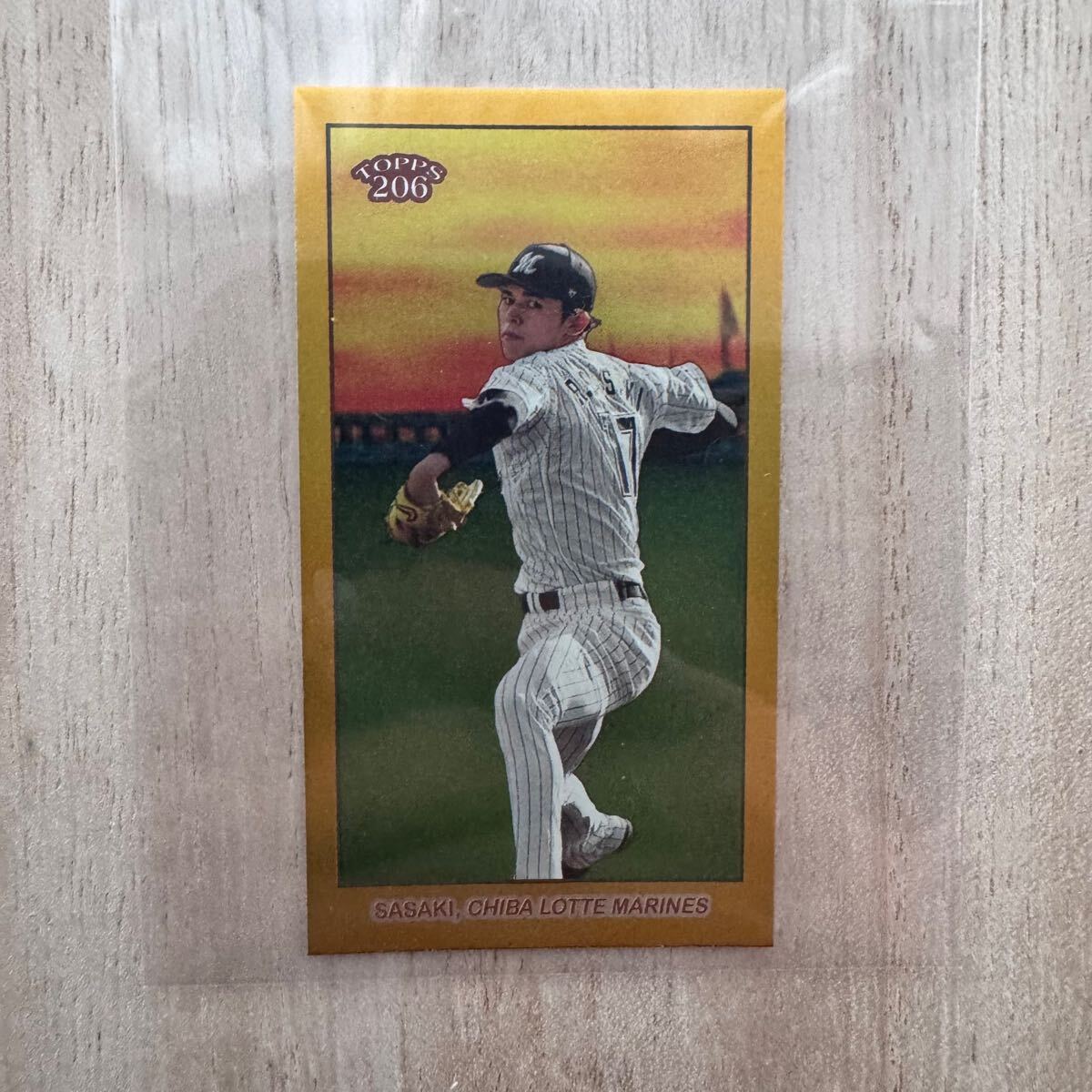 人気アイテムランキング(新品)  佐々木朗希 /50 50枚限定 ミニカード Topps NPB 206 - スポーツ選手 スポーツ選手
