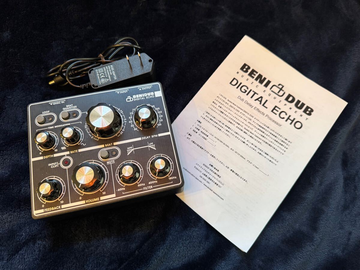 BENI DUB DIGITAL ECHO ダブ ディレイ エコー エフェクター BENI DUB DIGITAL ECHO ダブ ディレイ エコー エフェクター