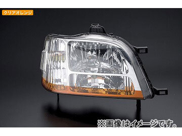 シルクブレイズ アイラインフィルム クリアオレンジ EY020-O ホンダ ステップワゴン RF1/2_画像1