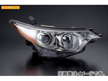 シルクブレイズ アイラインフィルム クリアオレンジ EY008-O トヨタ エスティマ GSR(ACR)50W/55W 前期_画像1