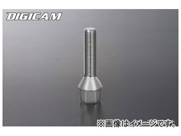 デジキャン 輸入車用ワイドトレッドスペーサー取付ボルト M12 P1.5 17HEX T60゜40mm DBT1M121517T6040 入数:1セット(10本)