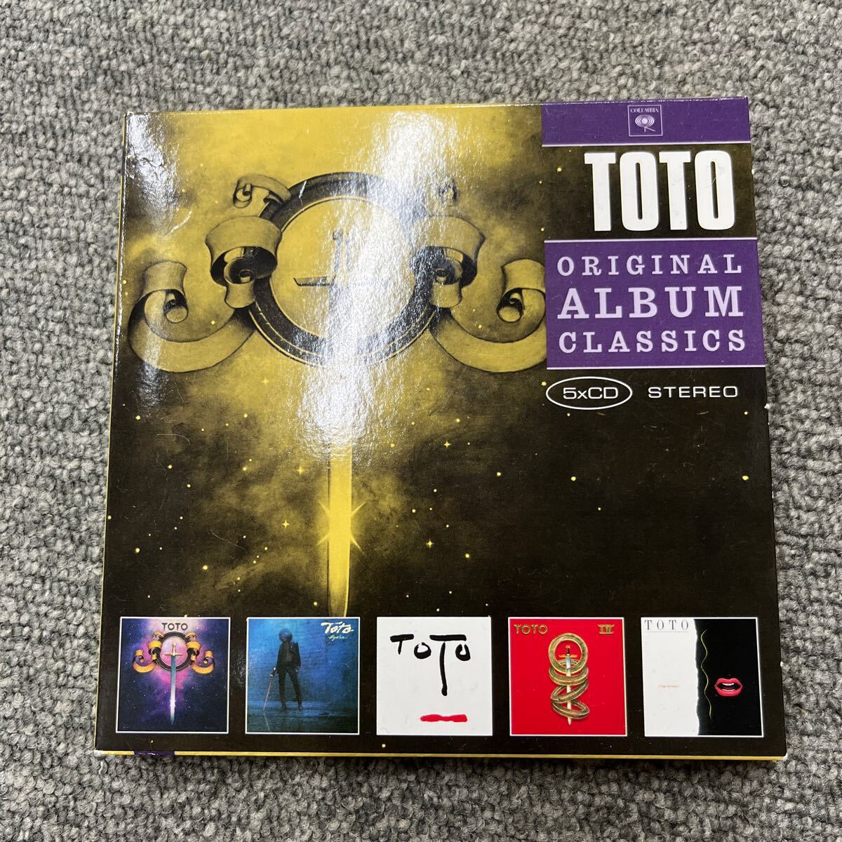 その他 ORIGINAL CLASSICS 5CDBOX ALBUM TOTO CD