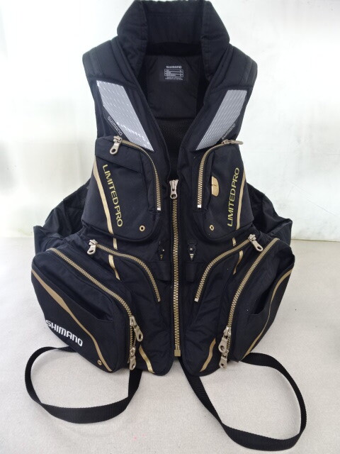 大人気新品 Yahoo!オークション - VF-111U シマノ 中古品 (K-5464) ライフジャケット
