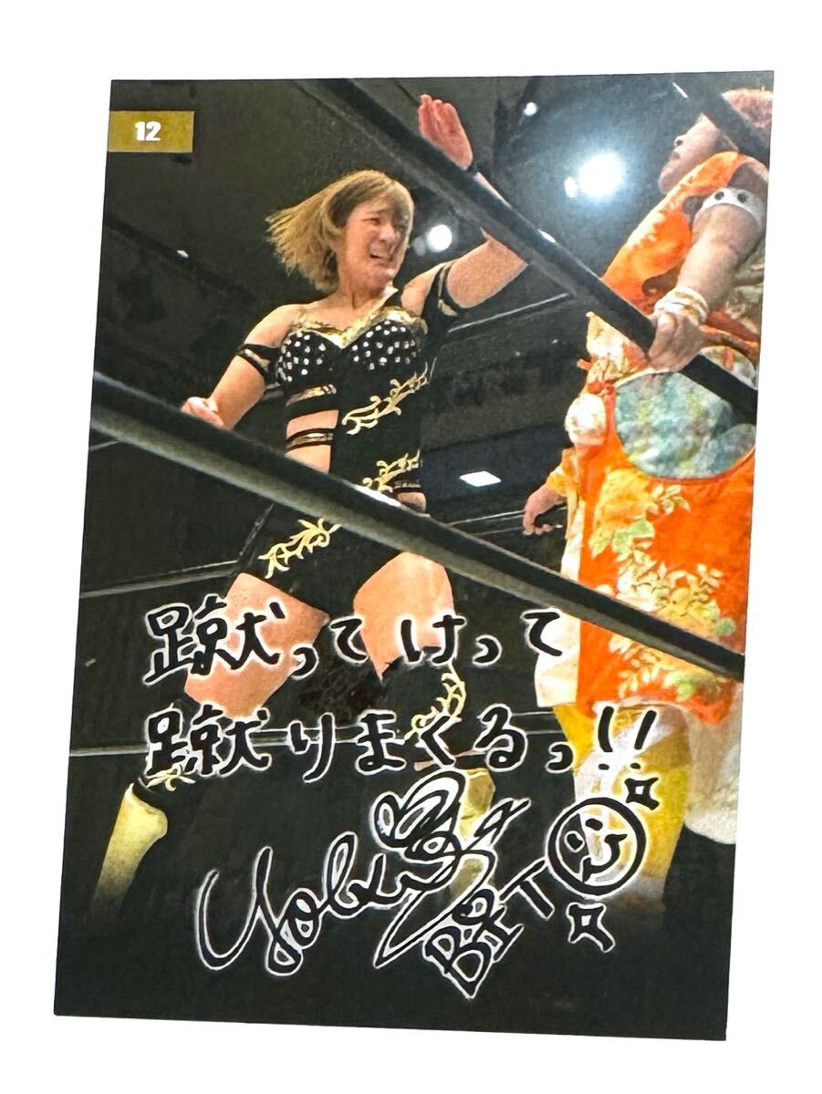 スターダム ☆ 美闘陽子 直筆サインカード STARDOM ☆ YOKO BITO スターダム ☆ 美闘陽子 直筆サインカード STARDOM ☆ YOKO BITO