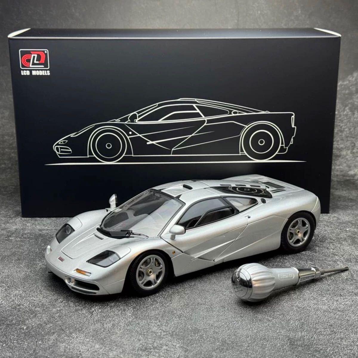 当日発送 未使用 LCD 1/18 マクラーレン F1 XP5 全開閉 金属製 当日発送 未使用 LCD 1/18 マクラーレン F1 XP5 全開閉 金属製