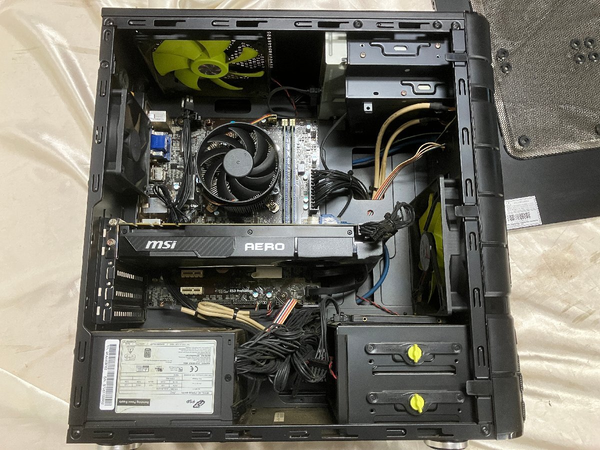 ○ マウスコンピュータ ゲーミングPC GTUNE H110M4-M01 ジャンク ○ マウスコンピュータ ゲーミングPC GTUNE H110M4-M01 ジャンク