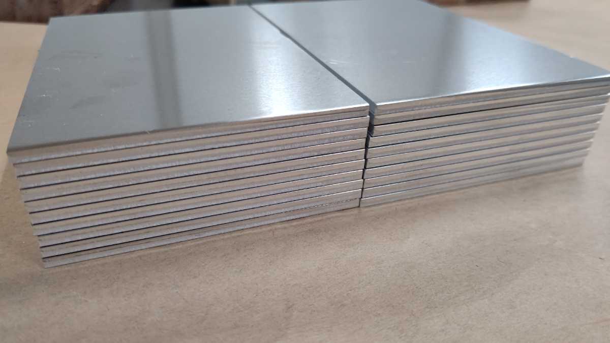 アルミ　切り板　120×80×3.0t 20枚　DIY ハンドメイド　工作_画像1