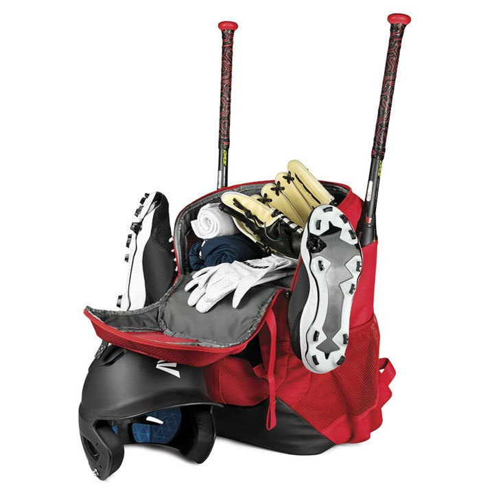  бесплатная доставка [USA предмет ] East nEASTON бейсбол рюкзак Walk-Off NX Backpack место хранения изобилие bat 2 шт разница . красный esa159059-red