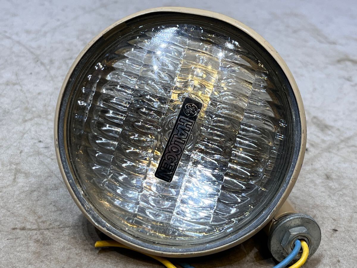 ③ 80'S aluminium корпус 4.5 дюймовый Vintage трактор свет Harley Knuckle хлеб экскаватор evo спорт Star chopper оригинальный K