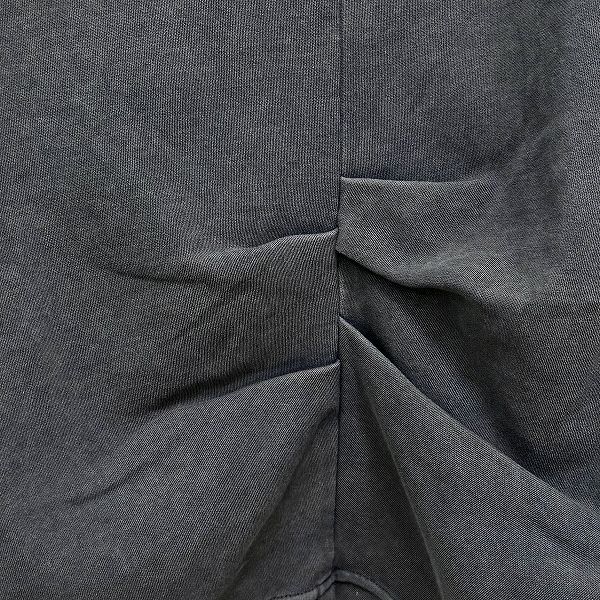 #anc メフウセンソユニコ 芽風 カットソー 38 グレー系 異素材 切替 ニット使い ボートネック レディース [920249]_画像5