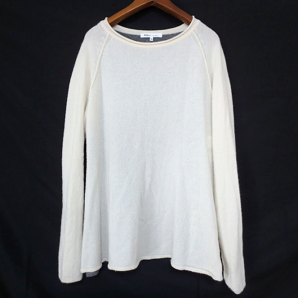 #wnc ジュンコシマダ JUNKOSHIMADA ニット?セーター 40 アイボリー グレー 49av カシミヤ レディース [923550]