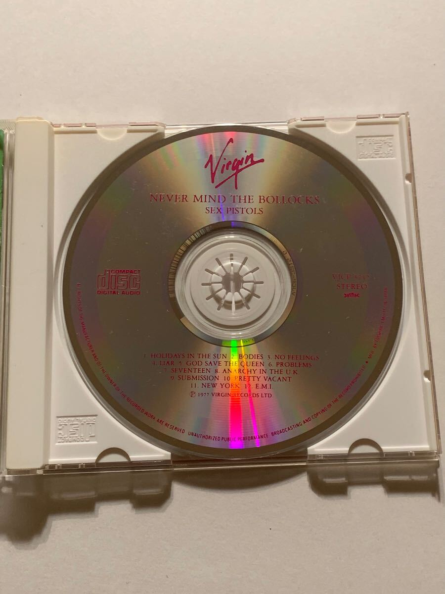 【送料無料?帯あり】Sex Pistols（セックス?ピストルズ）CDアルバム「NEVER MIND THE BOLLOCKS」國(guó)內(nèi)盤