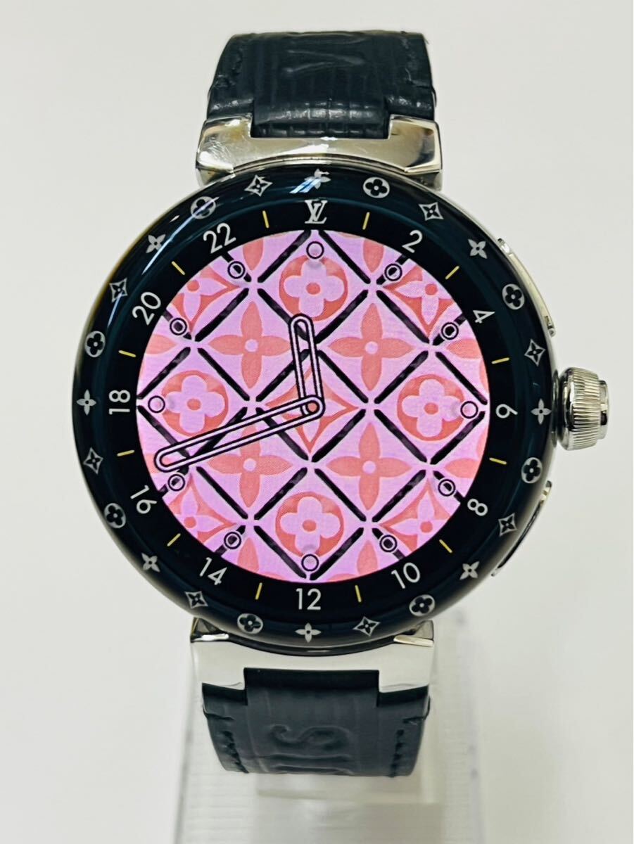 初期化済】LOUIS VUITTON タンブール ホライゾン V3 QAD0 腕時計 初期化済】LOUIS VUITTON タンブール ホライゾン V3 QAD0 腕時計