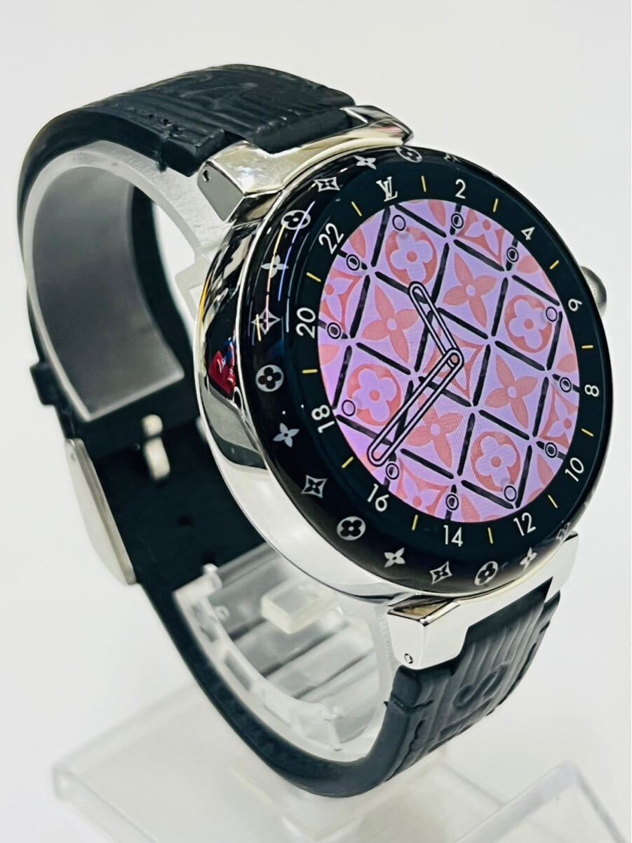 初期化済】LOUIS VUITTON タンブール ホライゾン V3 QAD0 腕時計 初期化済】LOUIS VUITTON タンブール ホライゾン V3 QAD0 腕時計