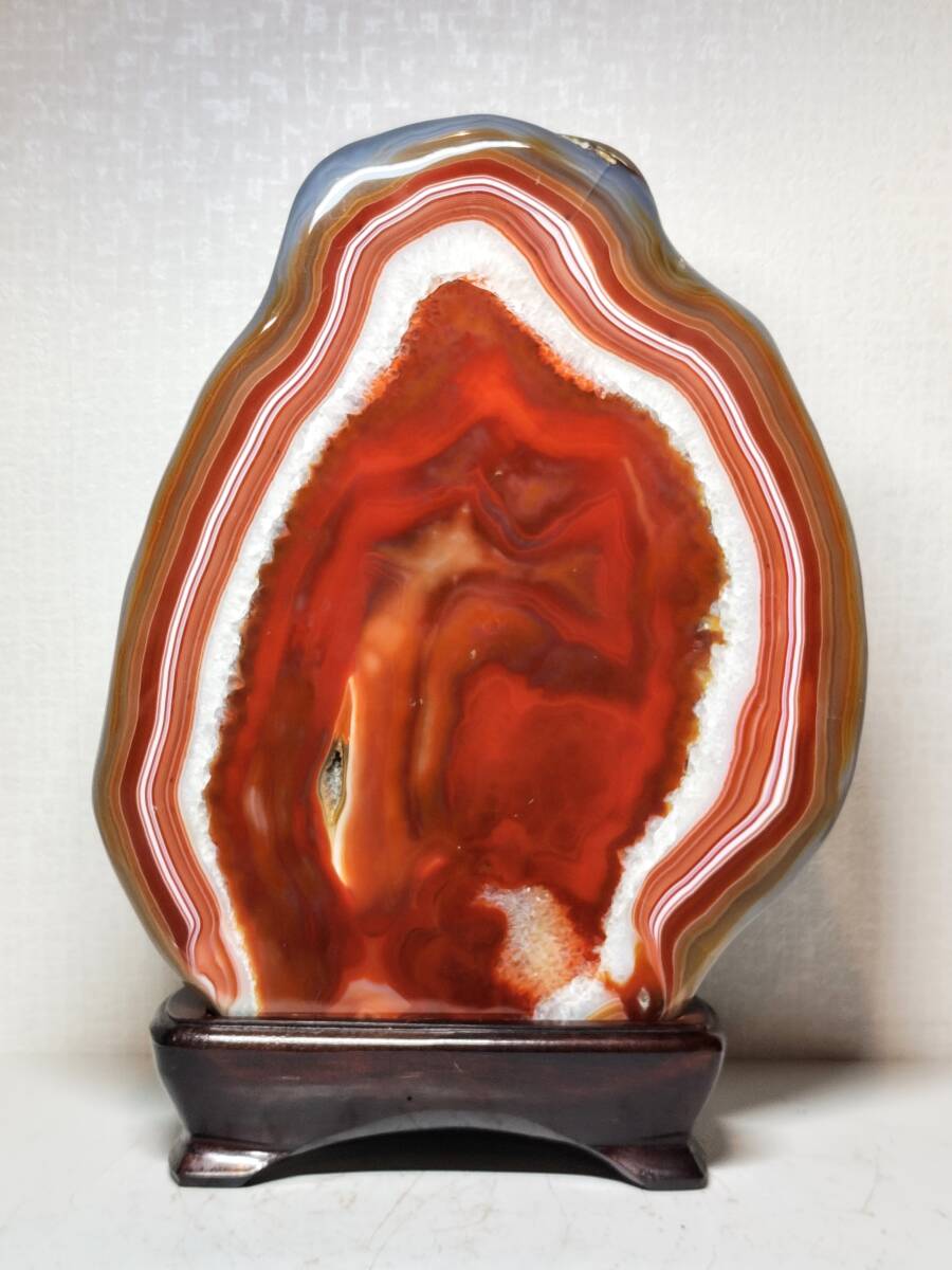 瑪瑙原石(メノウ原石) 瑪瑙 747g メノウ 原石 鑑賞石 自然石 誕生石 水石 鉱物 宝石 置石