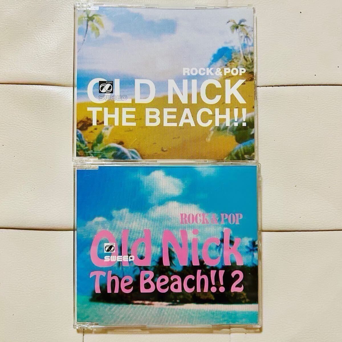 送料無料 / DJ HASEBE aka OLD NICK / THE BEACH VOL1〜VOL2 / 2枚セットROCK＆POPS MIXCD