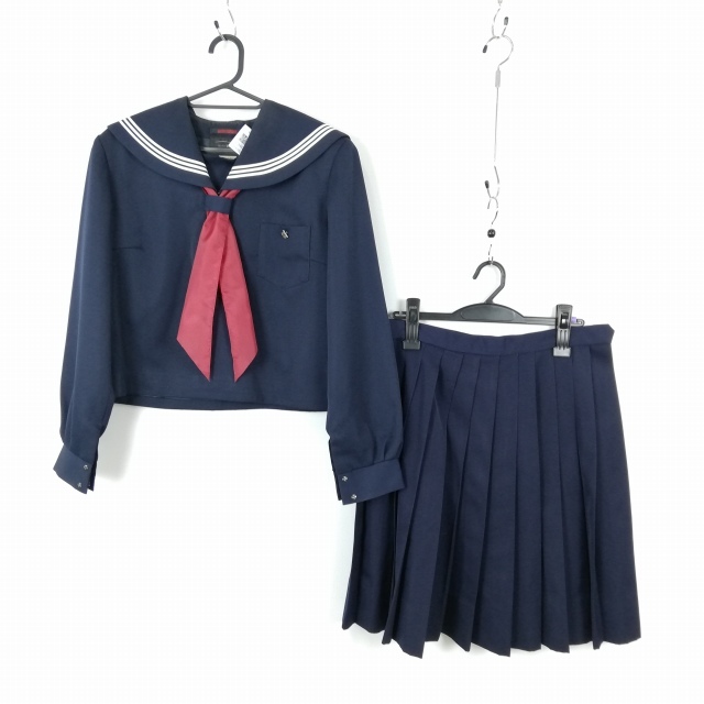 匿名・即決】175A 福岡 中学校 女子 セーラー服 制服 スカート 匿名・即決】175A 福岡 中学校 女子 セーラー服 制服 スカート