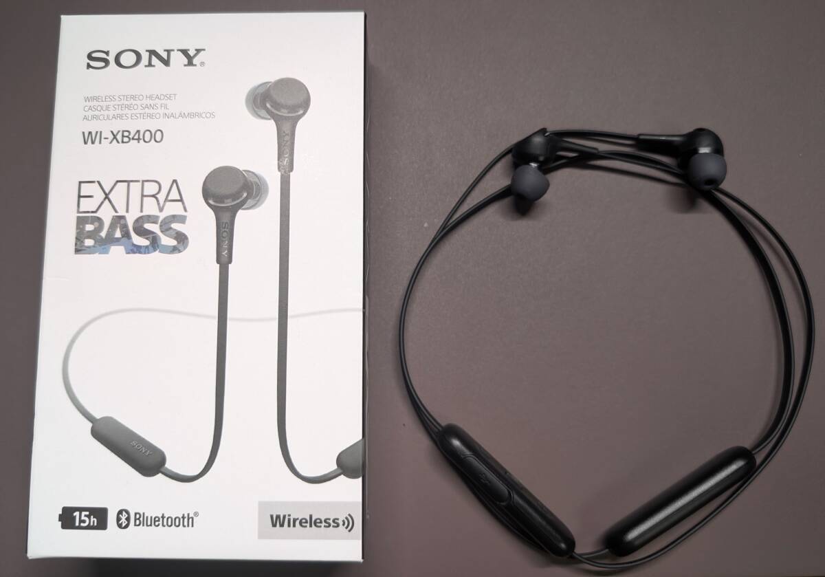 SONY/ソニー ワイヤレスイヤホン WI-XB400