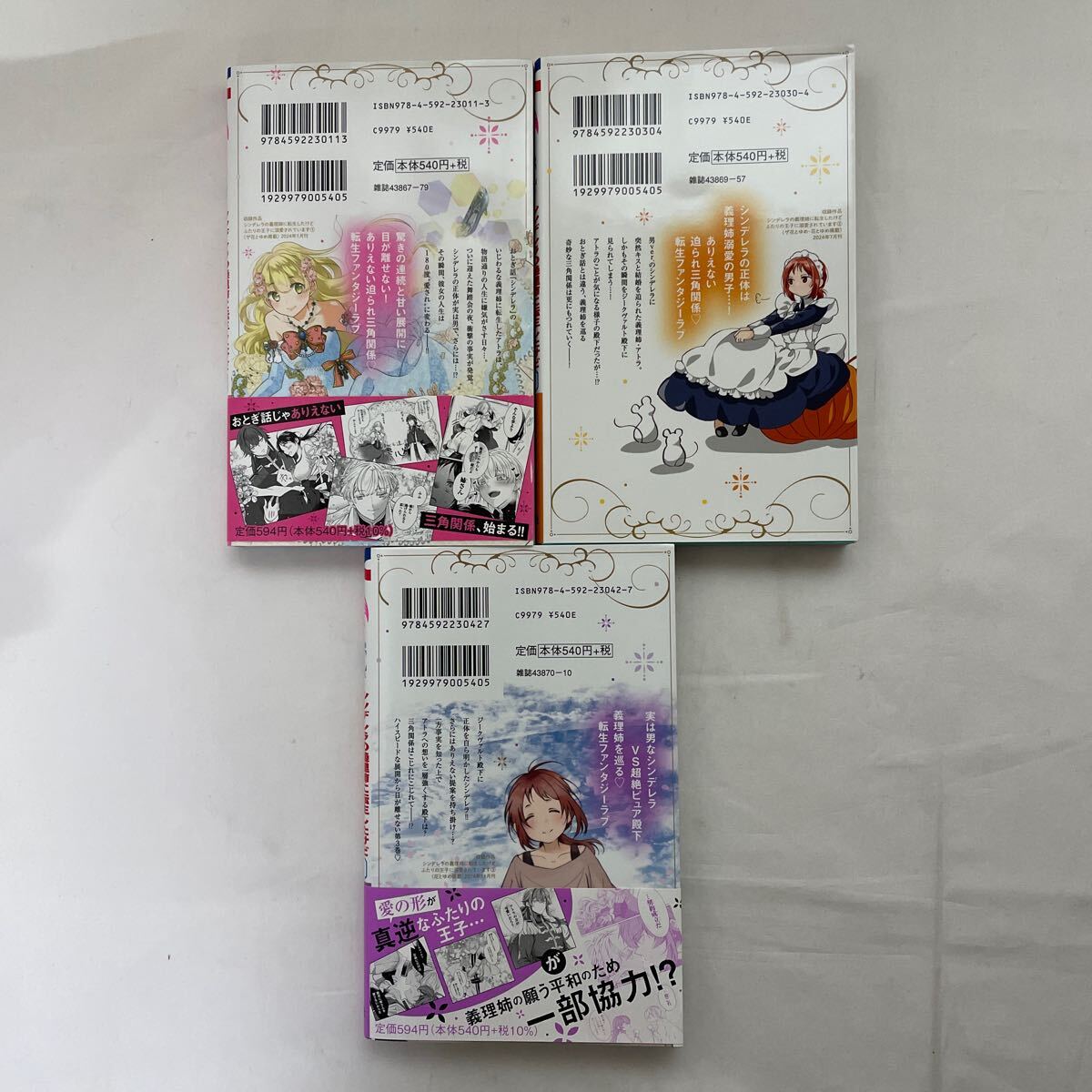 シンデレラの義理姉に転生したけどふたりの王子に溺愛されてい