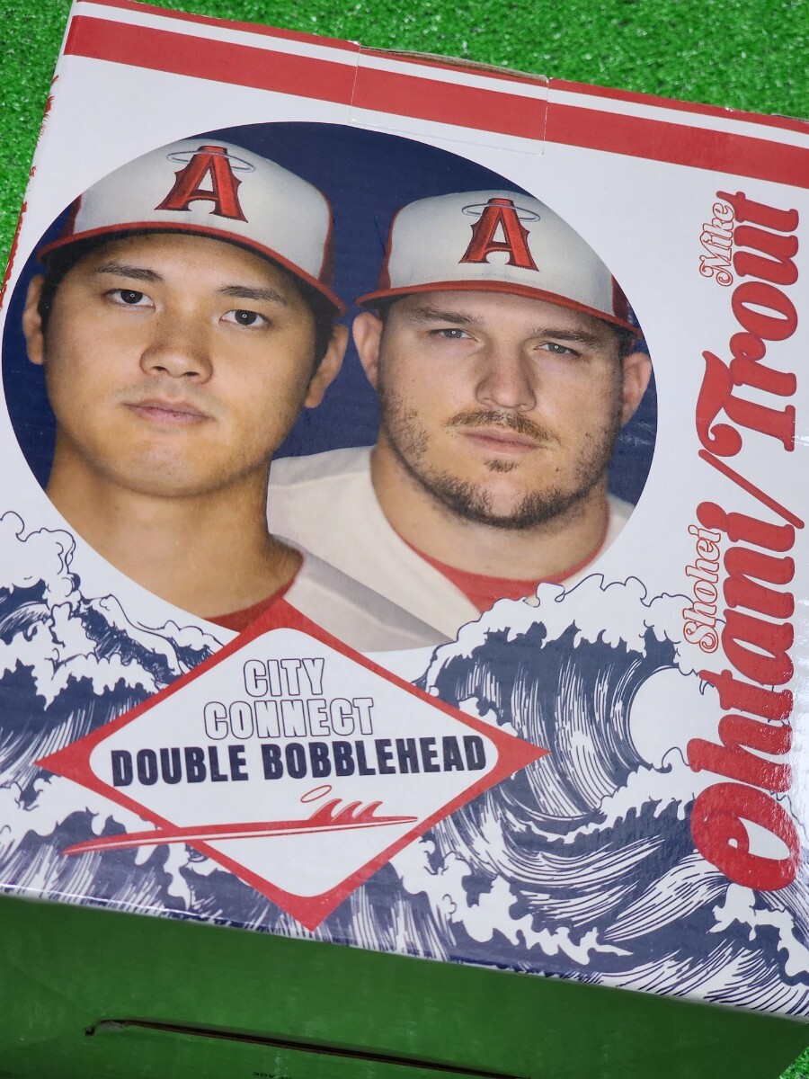 MLBエンジェルス 大谷翔平 マイク・トラウト ボブルヘッド MLBエンジェルス 大谷翔平 マイク・トラウト ボブルヘッド