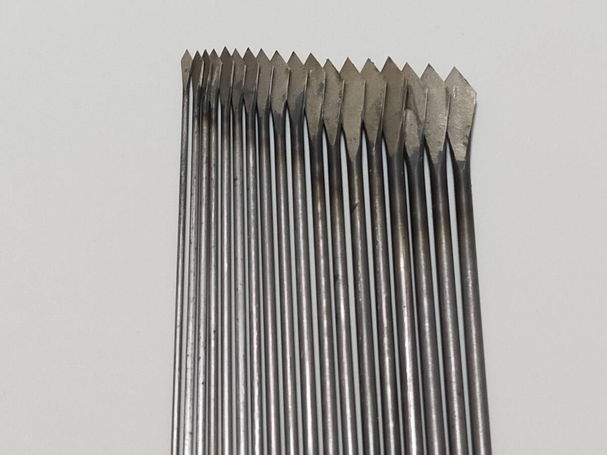 限定★☆和竿製作工具・玉口用キリ　2.5mm～12.0mm　20本【新品未使用】☆★