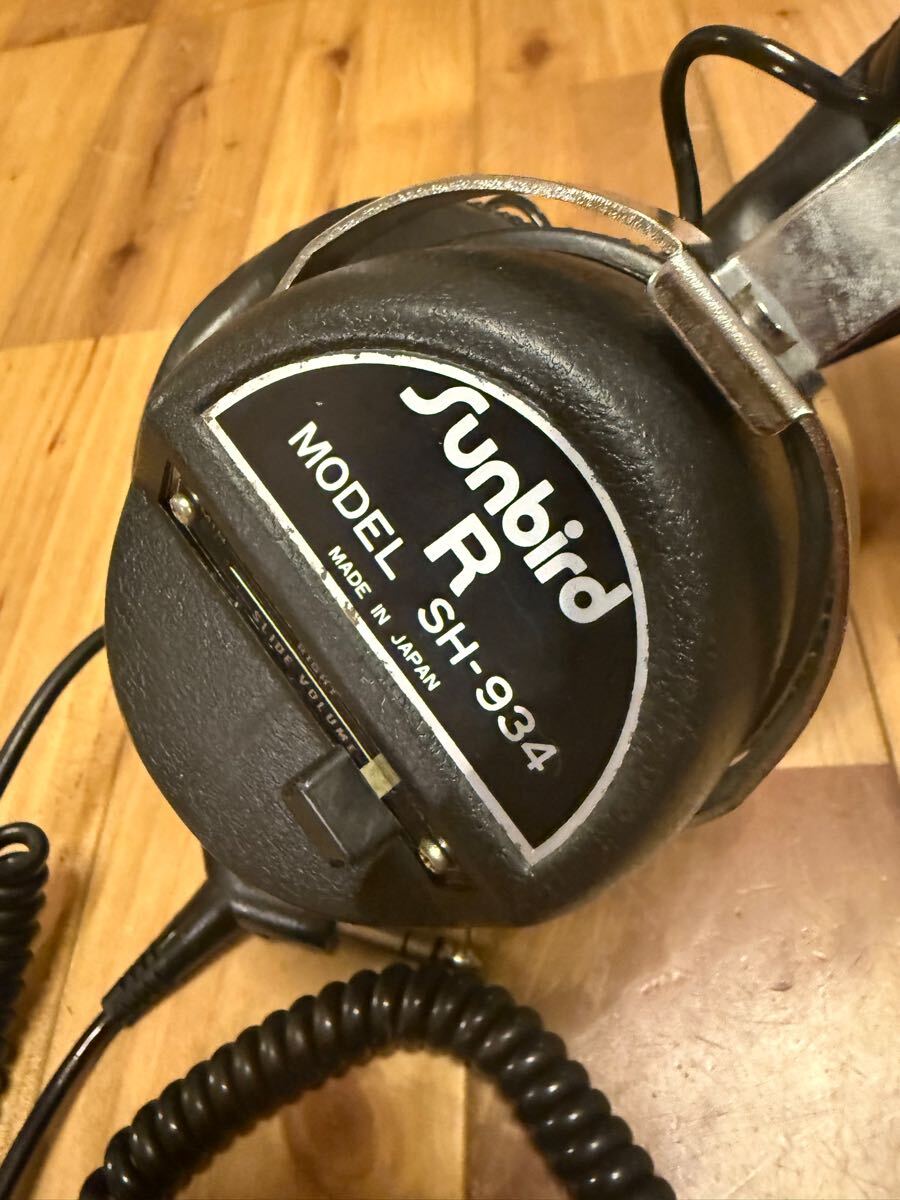 Sunbird ヘッドホン MODEL:SH-934 ジャパンヴィンテージ Sunbird ヘッドホン MODEL:SH-934 ジャパンヴィンテージ