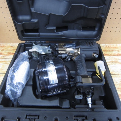 【中古品】ハイコーキ(HIKOKI ※旧:日立工機) 高圧エア釘打ち機 NV75HRA(S)