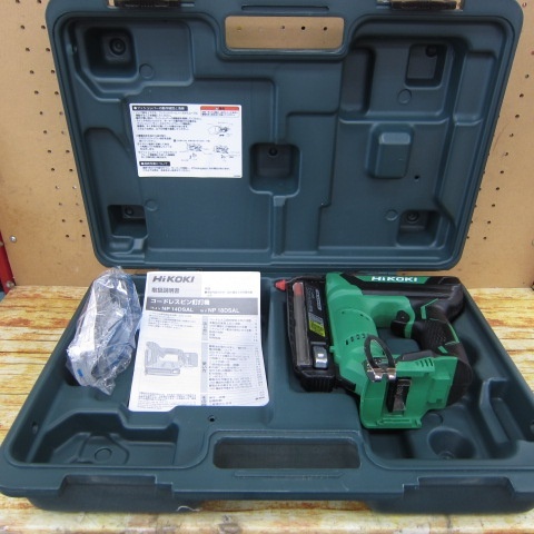 【中古品】ハイコーキ(HIKOKI ※旧:日立工機) コードレスピンネイラ NP18DSAL(NK)
