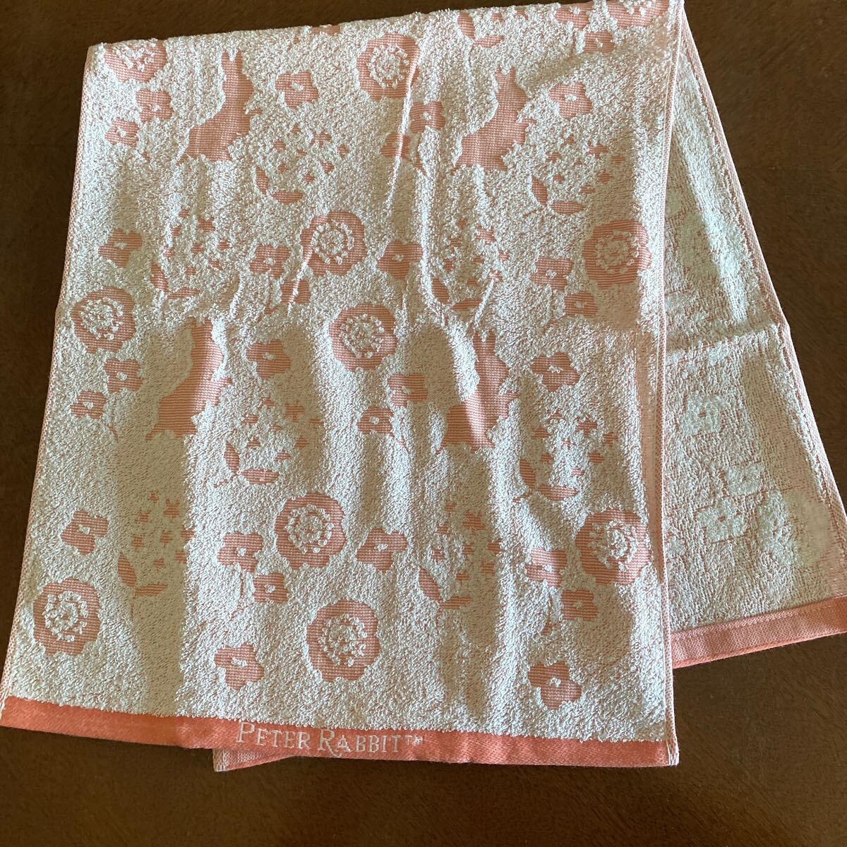 ピーターラビット　フェイスタオル　綿100% 三菱UFJ不動産販売非売品_画像1