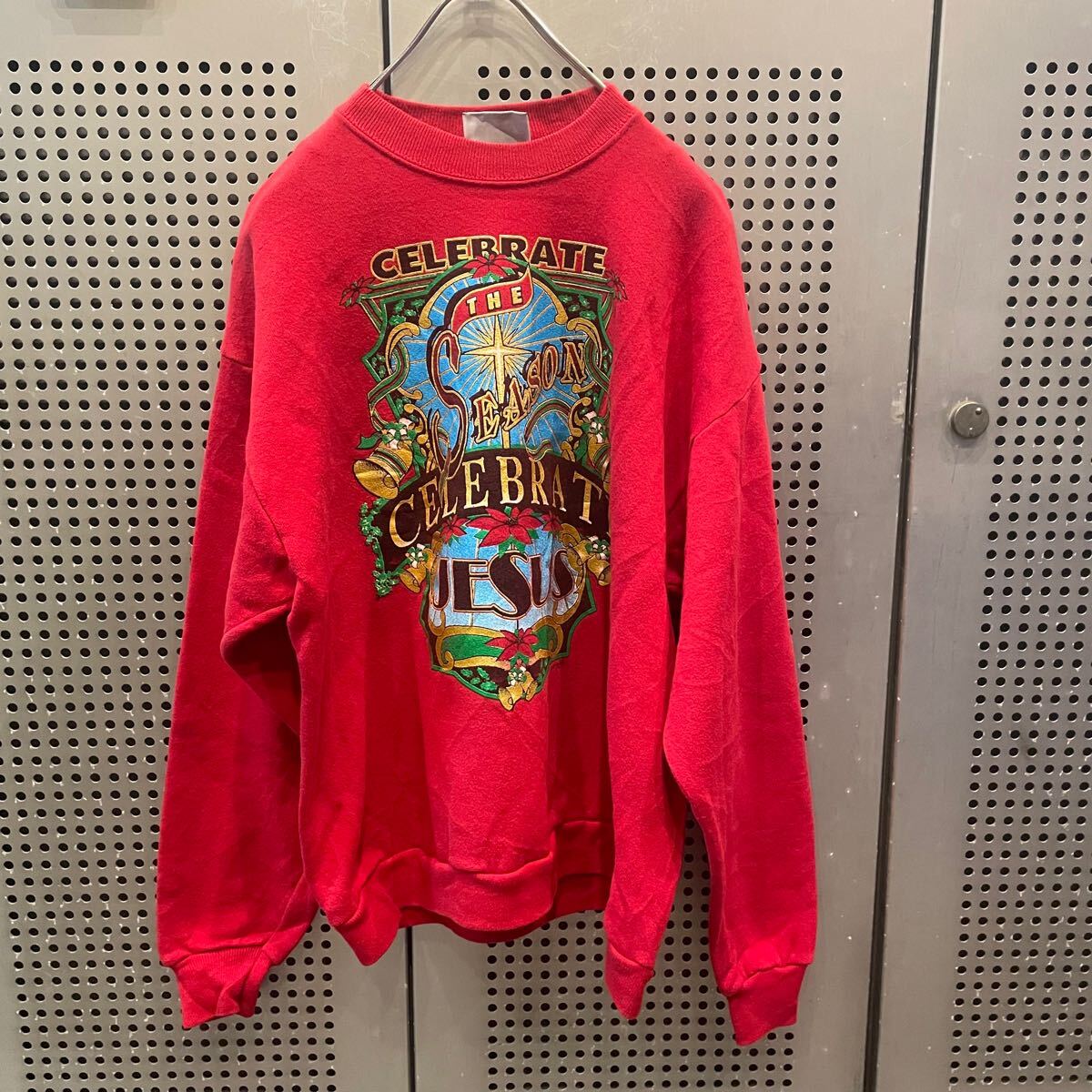 古着　ヴィンテージ　vintage sweat スウェット　トレーナー　Lee リー　カラフル　派手　個性派