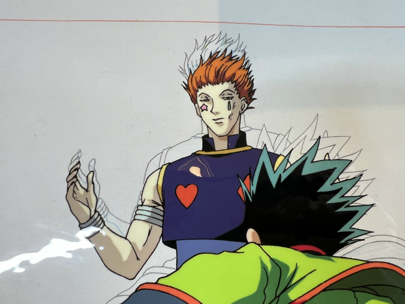 アニメ HUNTER×HUNTER セル画 1枚 #42-SC190 A7 ゴン / ヒソカ アニメ HUNTER×HUNTER セル画 1枚 #42-SC190 A7 ゴン / ヒソカ