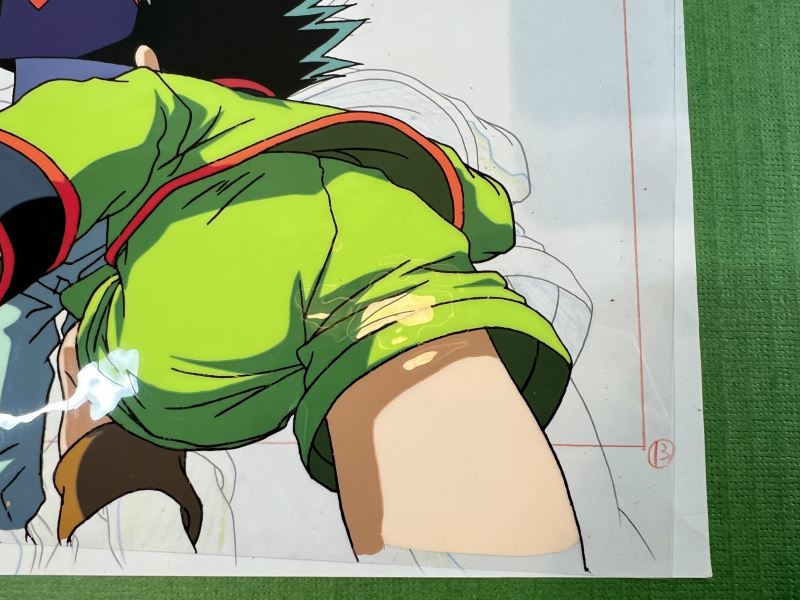 アニメ HUNTER×HUNTER セル画 1枚 #42-SC190 A7 ゴン / ヒソカ アニメ HUNTER×HUNTER セル画 1枚 #42-SC190 A7 ゴン / ヒソカ