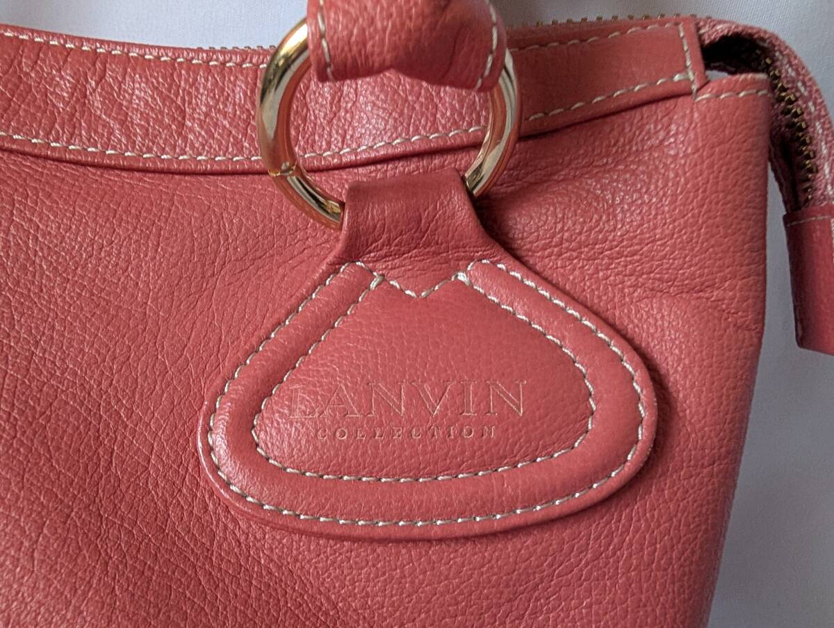  Lanvin LANVIN COLLECTION натуральная кожа ручная сумочка 