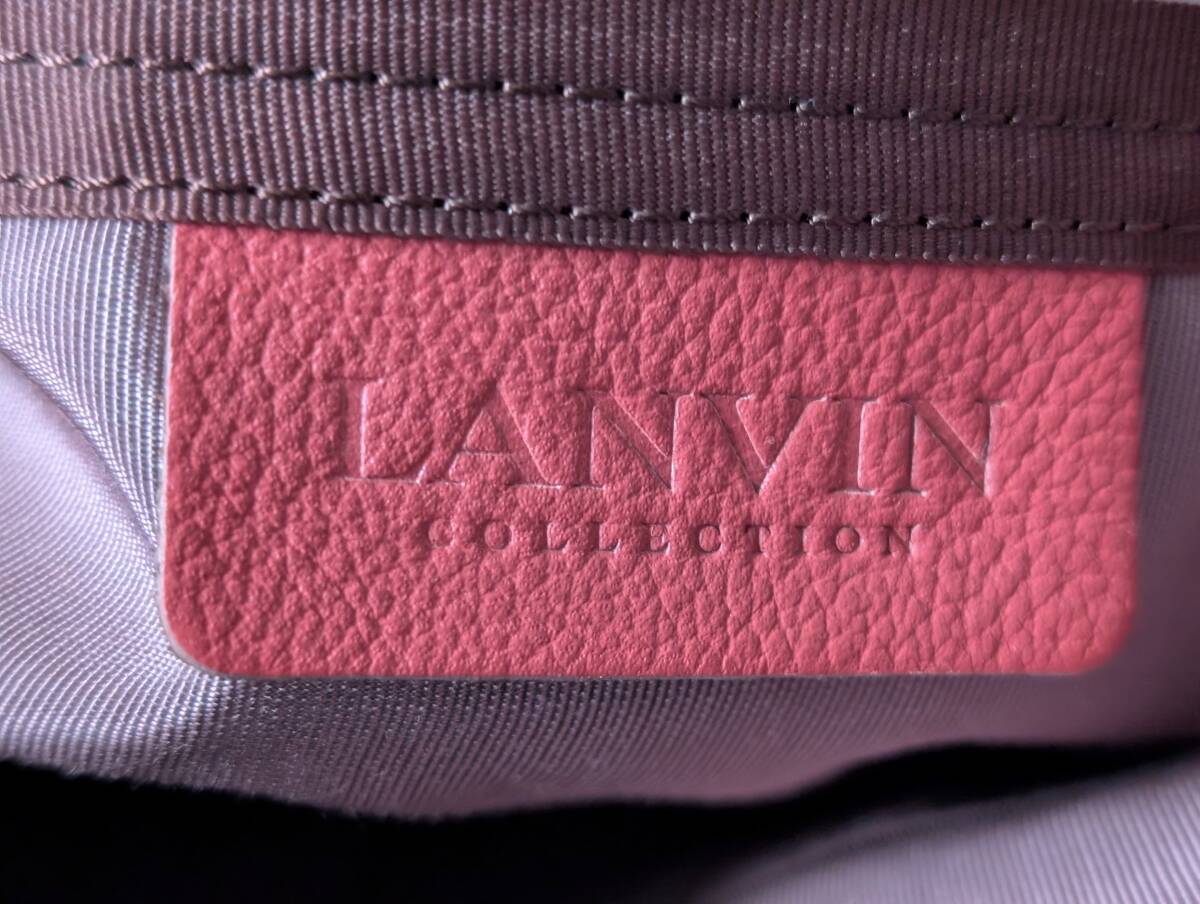 Lanvin LANVIN COLLECTION натуральная кожа ручная сумочка 