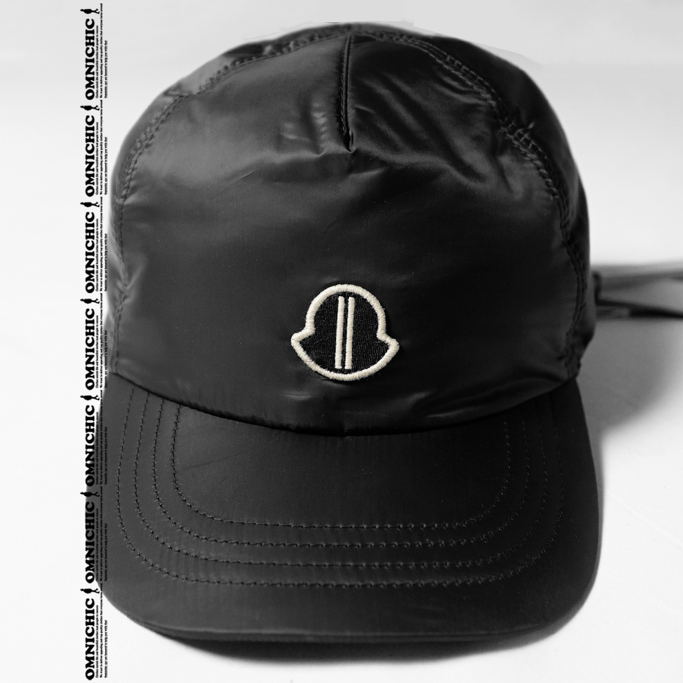 【国内即発】MONCLER スタッズキャップ 23-24AW 安心の国内正規品/新品4 8万【MONCLER+RICK OWENS