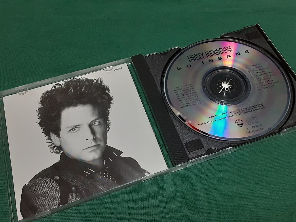 LINDSEY BUCKINGHAM リンジー?バッキンガム◆『GO INSANE』US盤CDユーズド品