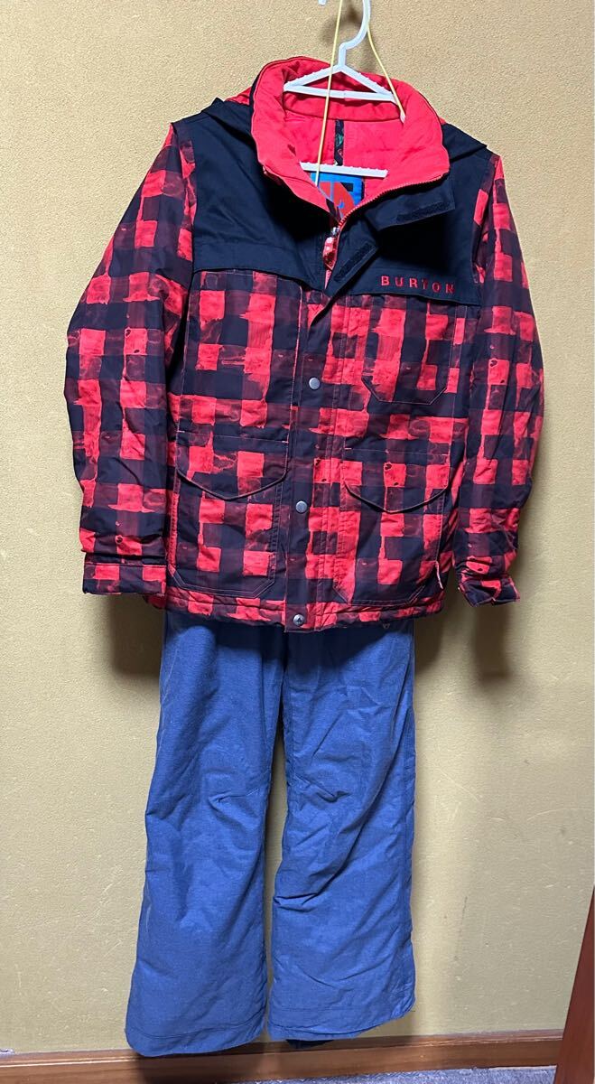 BURTON キッズ　スノーウェア　上下セット　キッズMサイズ　140
