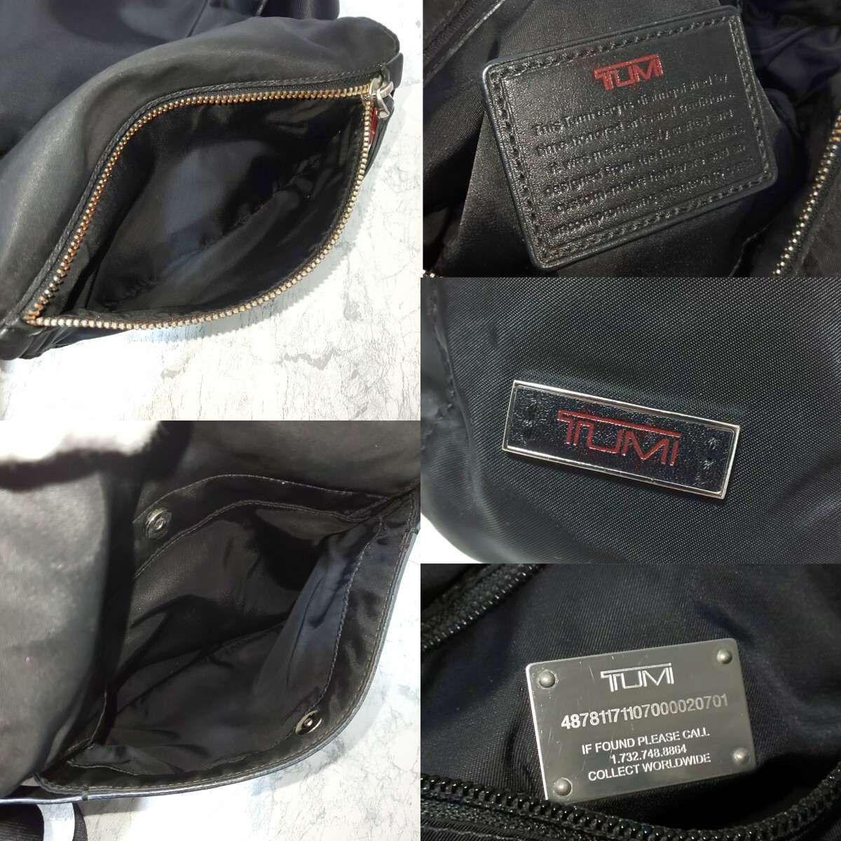 美品】TUMI トゥミ 強化ナイロン フラップミニショルダーバッグ 美品】TUMI トゥミ 強化ナイロン フラップミニショルダーバッグ