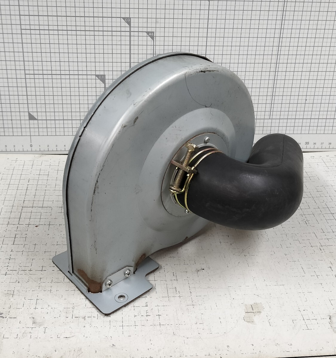 2-長府/給湯器/送風機ファン/シロッコファン/燃焼ファン/DRF-8538-938/中古部品