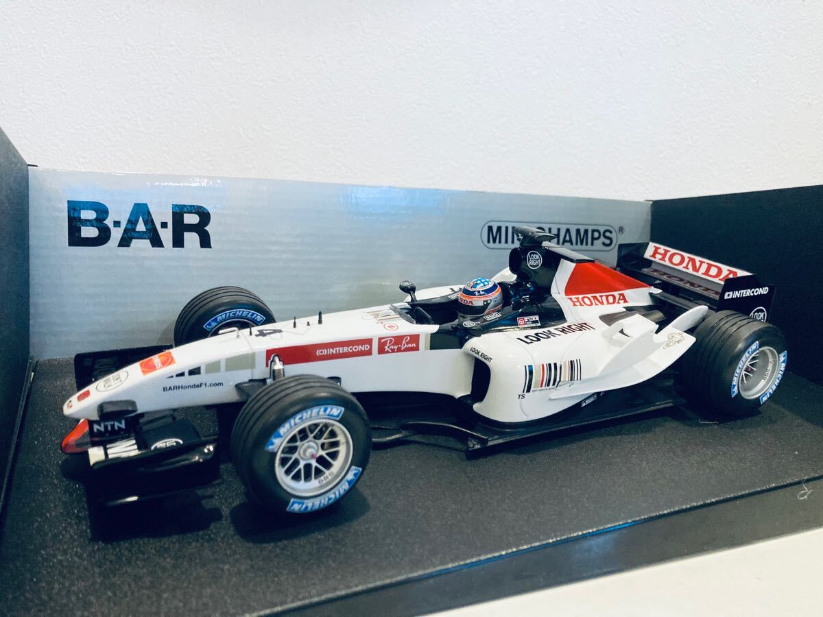 【送料無料】1/18 Minichamps BAR HONDA 007 #4 佐藤琢磨 2005
