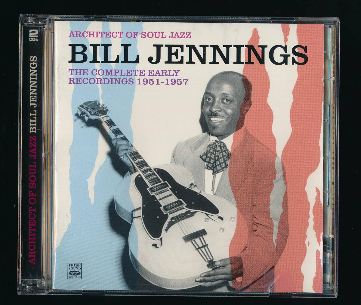 *2CD*BILL JENNINGS*ARCHITECT OF SOUL JAZZ*THE COMPLETE EARLY RECORDINGS 1951-1957*2013 год зарубежная запись *FRESH SOUND FSR-CD 816*