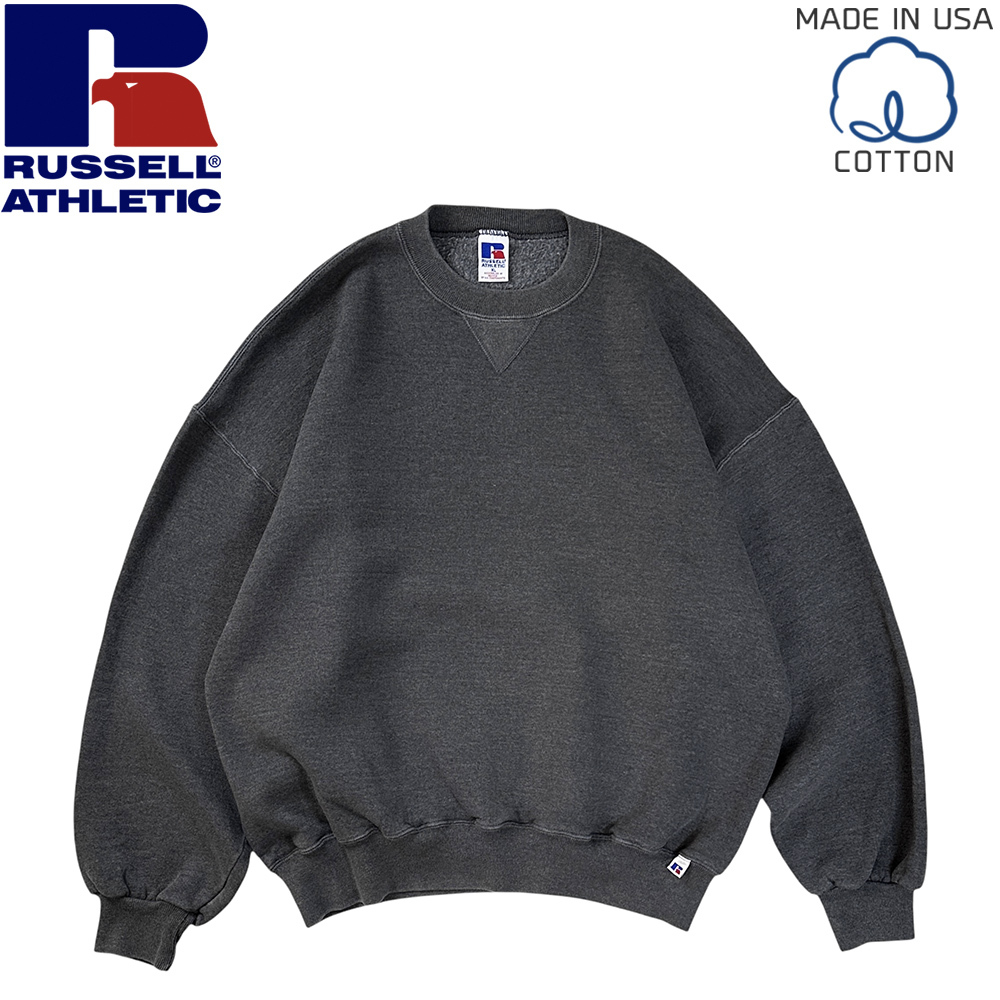 ファッションデザイナー チャコール ダーク XL スウェット 無地 アスレチック ラッセル ATHLETIC RUSSELL ビンテージ 美品◎90s グレー オークファン - の商品情報をアーカイブ公開 XXL(XLサイズ以上)|売買されたオークション情報、Yahoo!オークション(旧ヤフオク!) // コットン USA製 短丈 トップス
