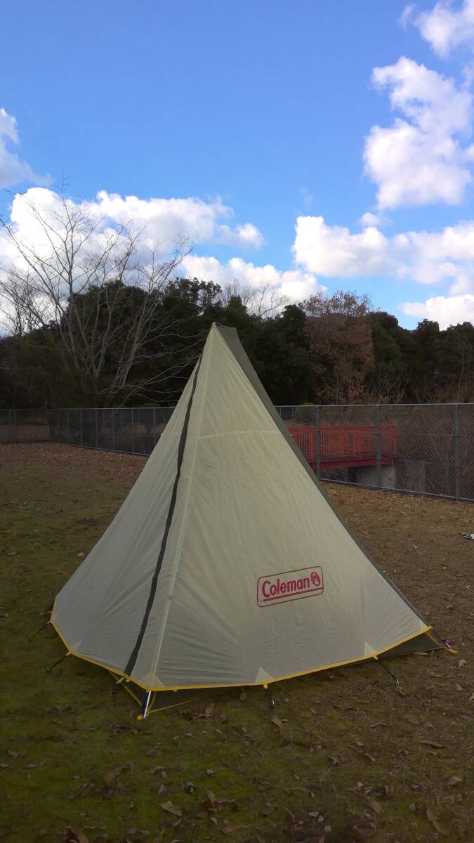 福袋 バースデイ Coleman(コールマン) 中古品 ティピー型テント Hopi(ホピ) ~3人用