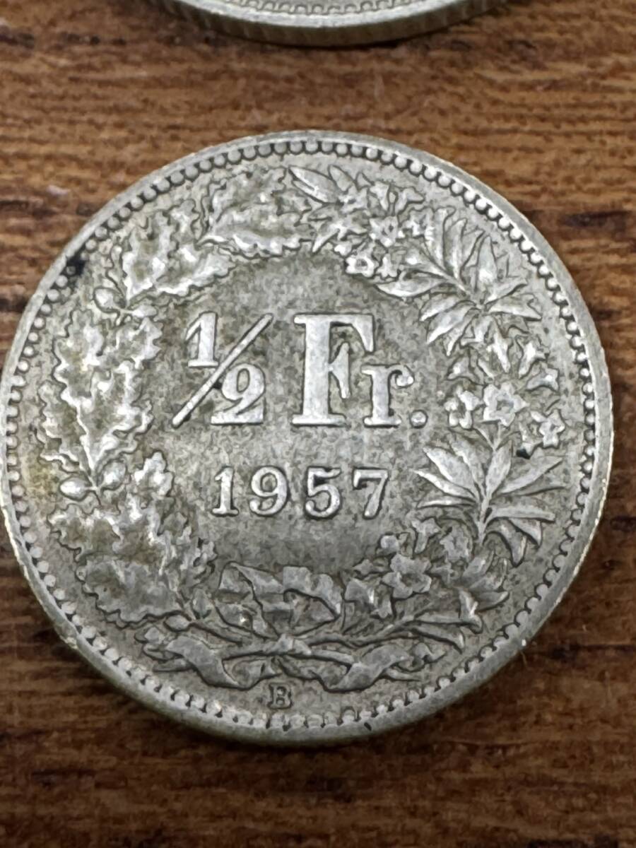 外国古銭 スイス 1809年 アールガウ州 兵士 盾 州章 硬貨 古銭