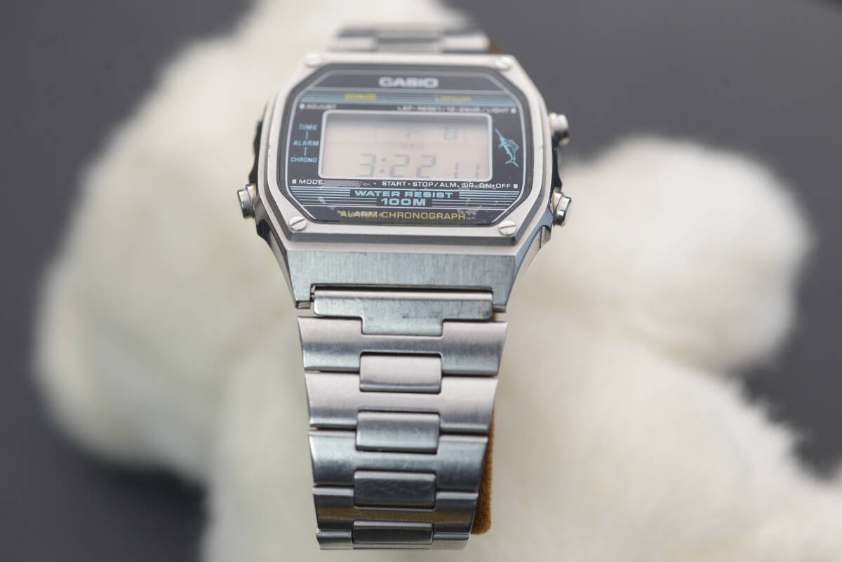 Yahoo!オークション - 80's 超レア CASIO カシオ W-350 カジキ