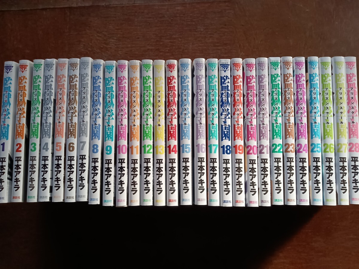 『　監獄学園　』＋「やりすぎコンパニオンとアタシ物語」　全２８巻 　平本アキラ