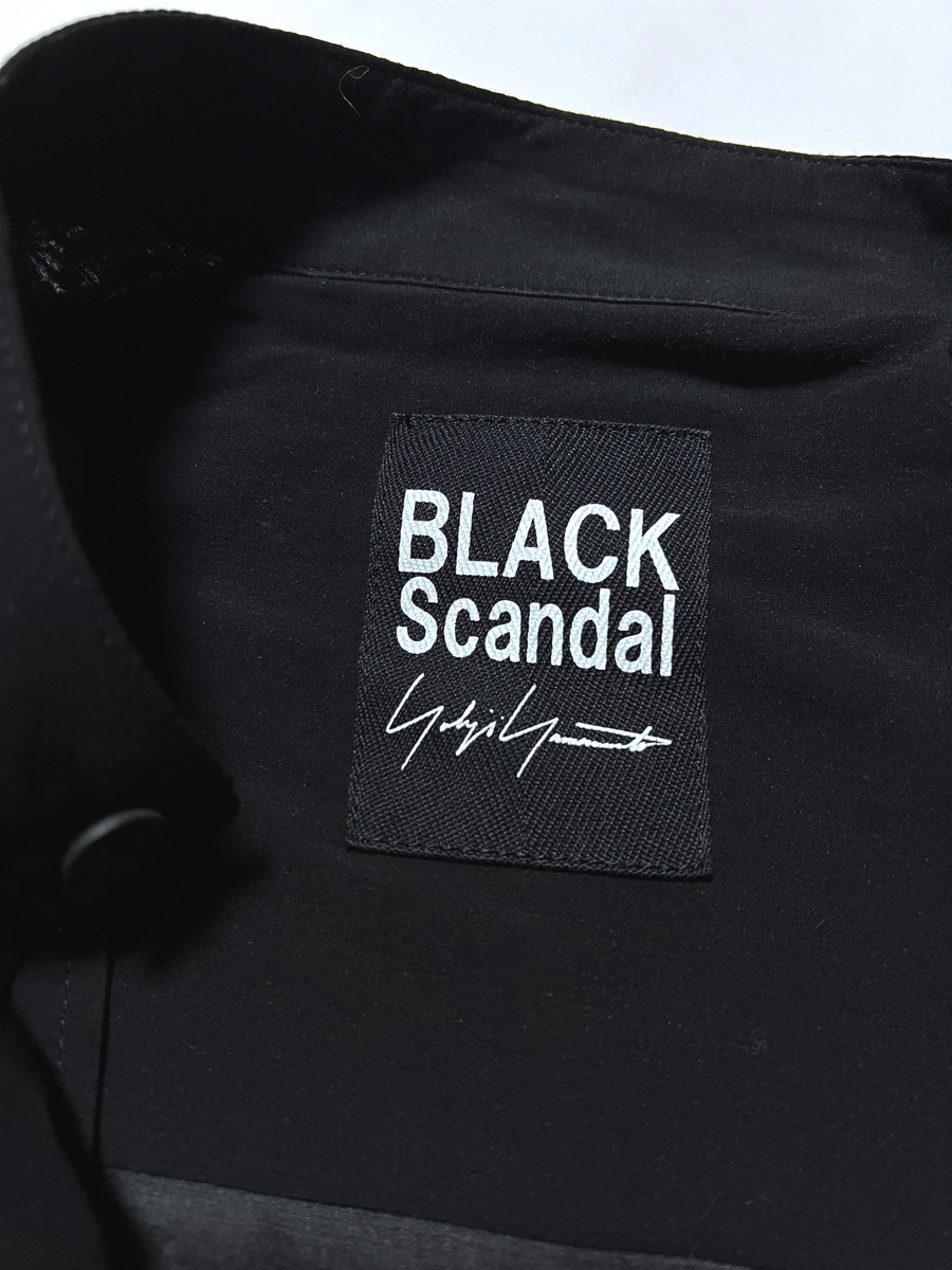 20SS BLACK SCANDAL Yohji Yamamoto ロング シャツ 1 内田すずめ 20SS BLACK SCANDAL Yohji Yamamoto ロング シャツ 1 内田すずめ