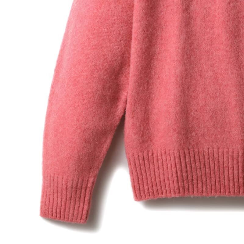 ◆【gim(ジム)/秋冬/ラムズウール7Gシャギークルーネックニット】[gim2370801-M]_画像4