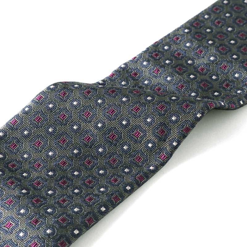 altea(アルテア) / 小紋柄シルクコットンジャカードネクタイ(2321347) [alt2450041]_画像4